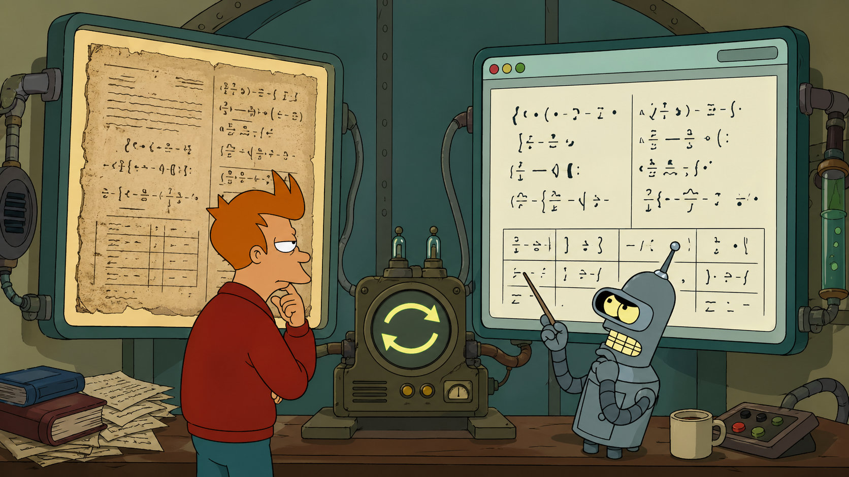 Formula rendering feedback loop